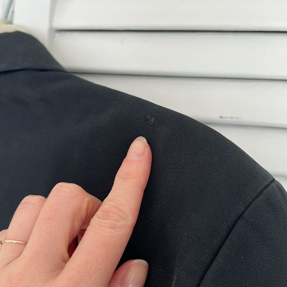 PRADA navy cupro blazer 54R - Picture 12 of 12